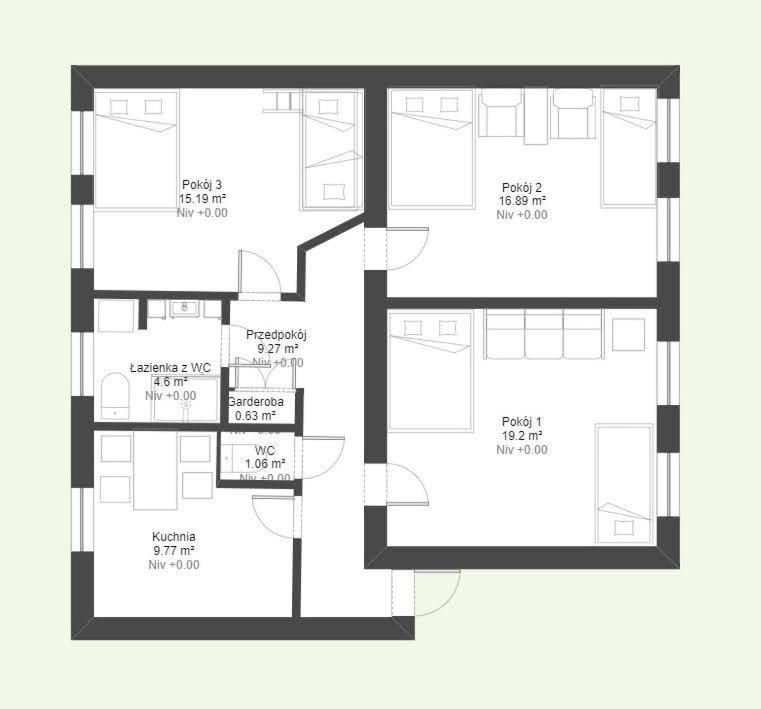 Zielona Kamienica Gdansk Apartment Екстериор снимка
